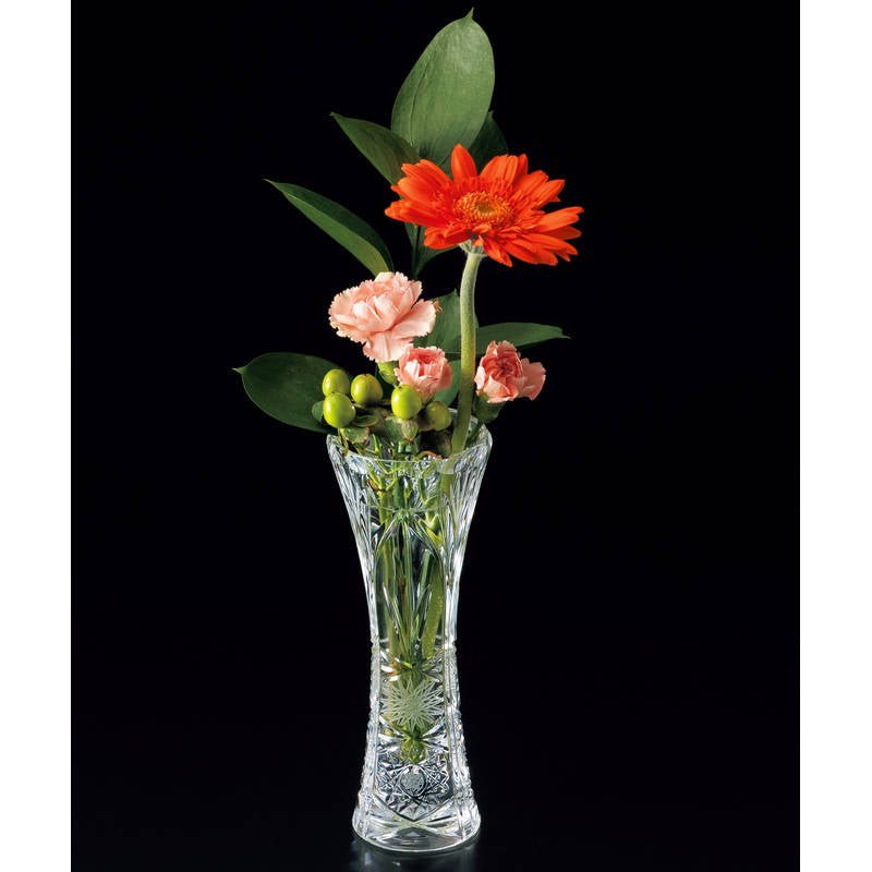 ラスカボヘミア 花瓶　25cm PDV-211