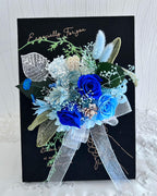手作りギフトブーケ「青」