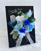 手作りギフトブーケ「青」