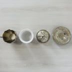 メタルデミタスカップ＆ソーサー Silver