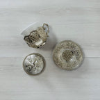 メタルデミタスカップ＆ソーサー Silver